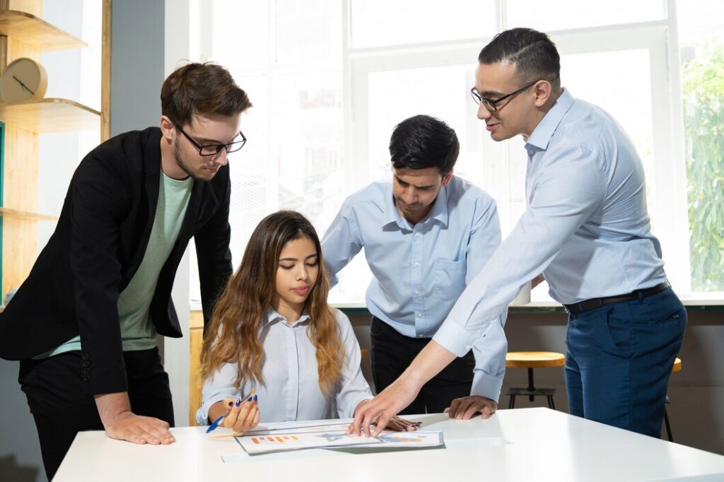 Company Trains Its Employees